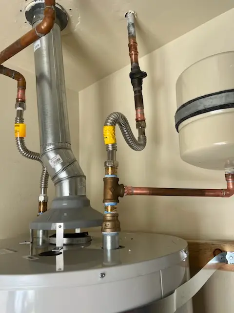 Water heater installation and plumbing repair in Wabash